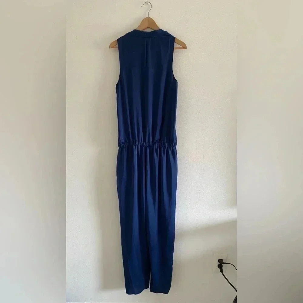 Ramy Brook Blue Halter Jumpsuit - Picture 8 of 10